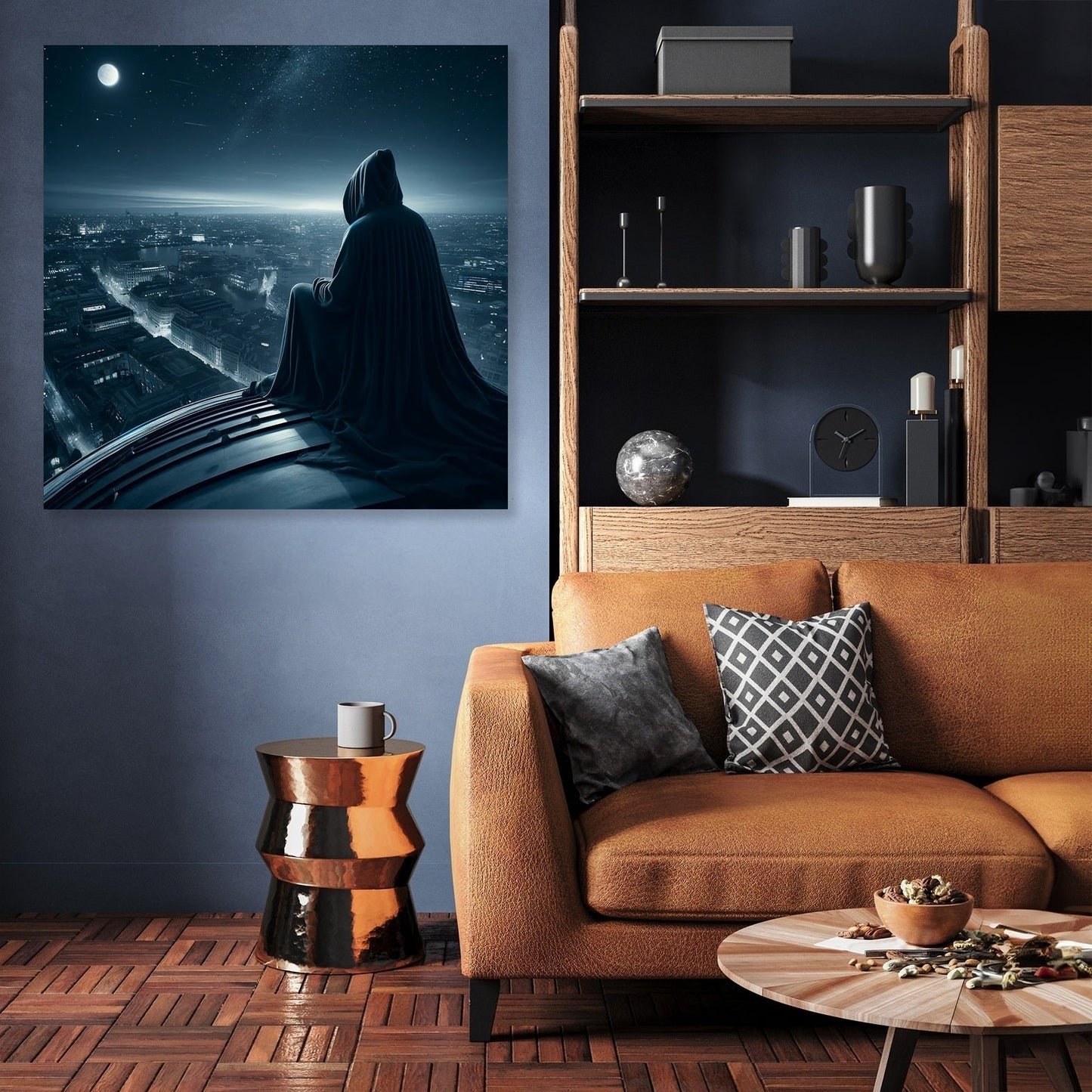 Watcher of the Night Canvas