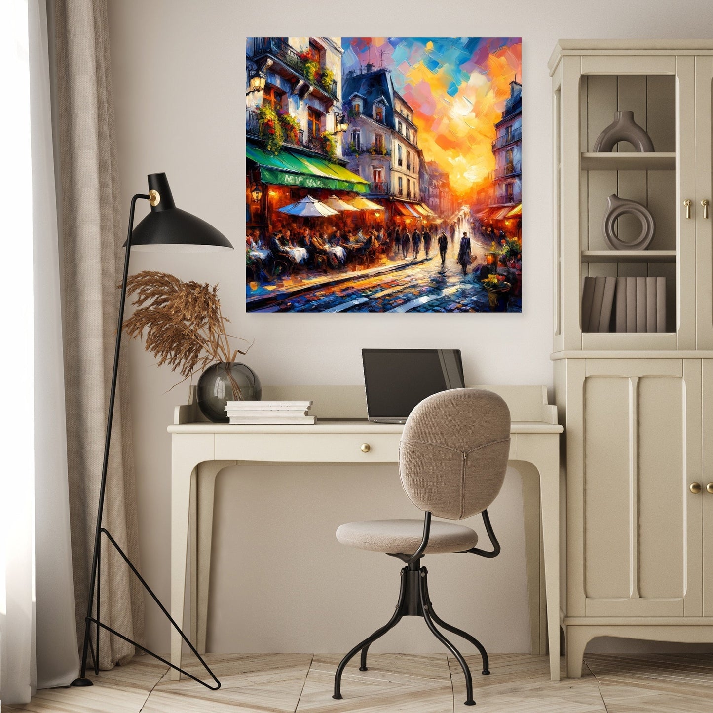 Whispers of Montmartre Paris Canvas