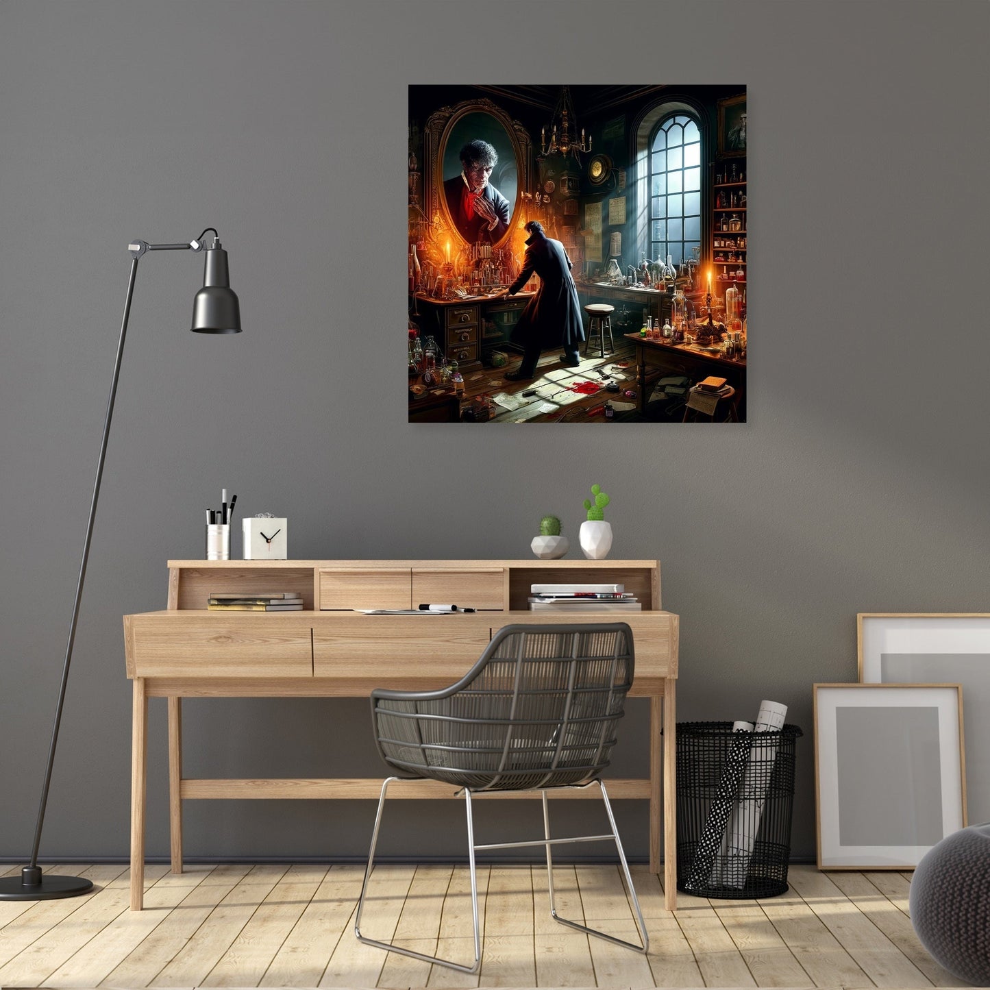 Reflections of Conflict Canvas