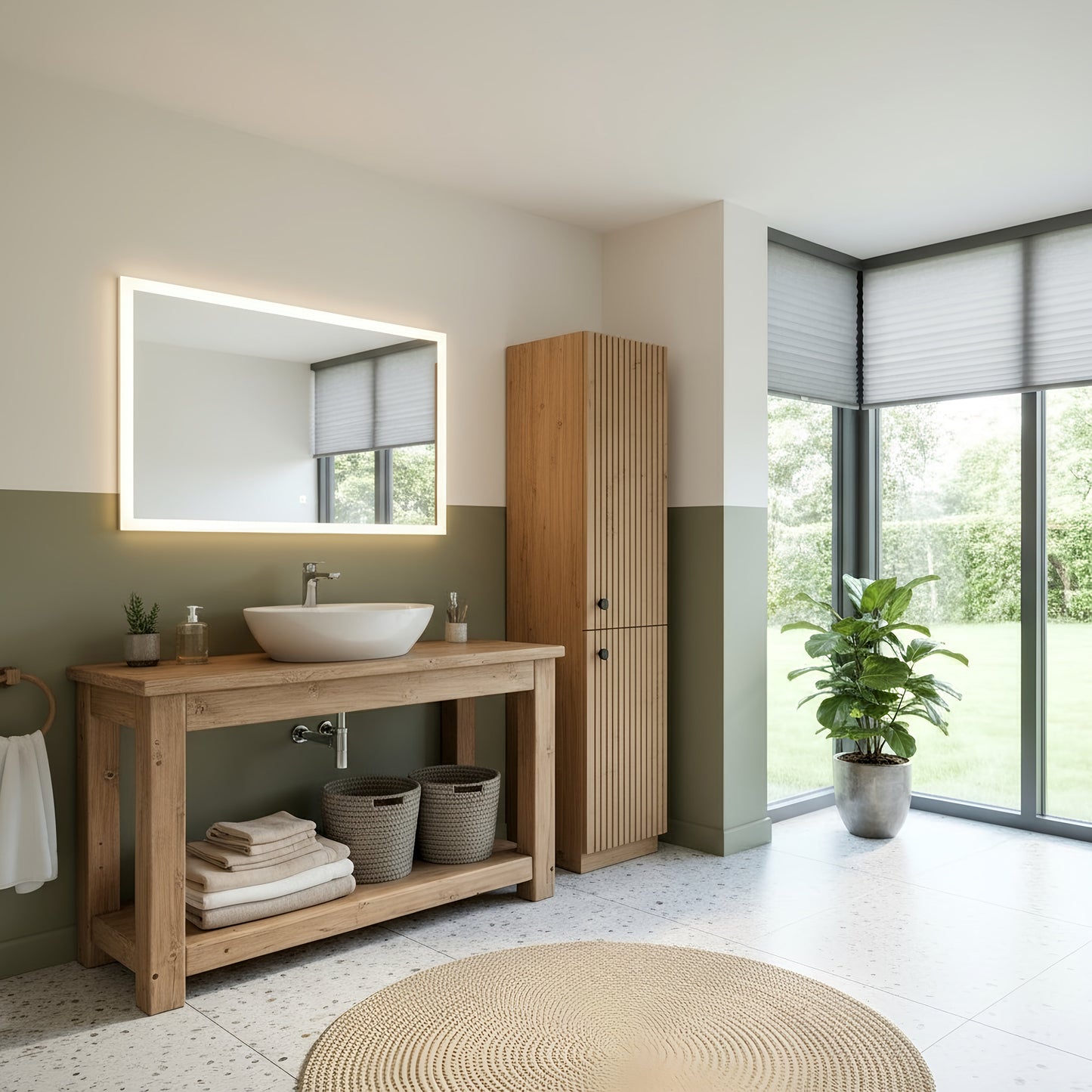 TORO Solid Wood Bathroom Vanity