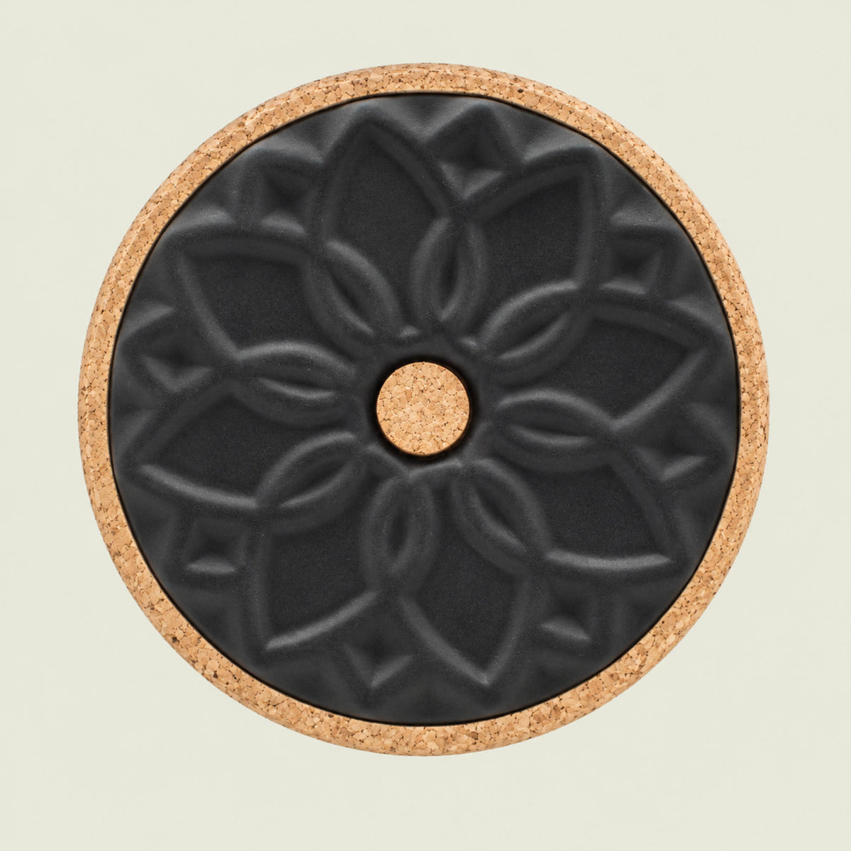 Ceramic Hot Pot Stand Elvira - Black