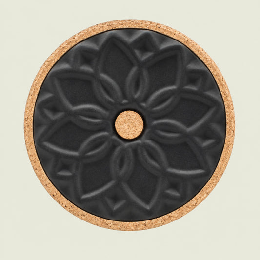 Ceramic Hot Pot Stand Elvira - Black