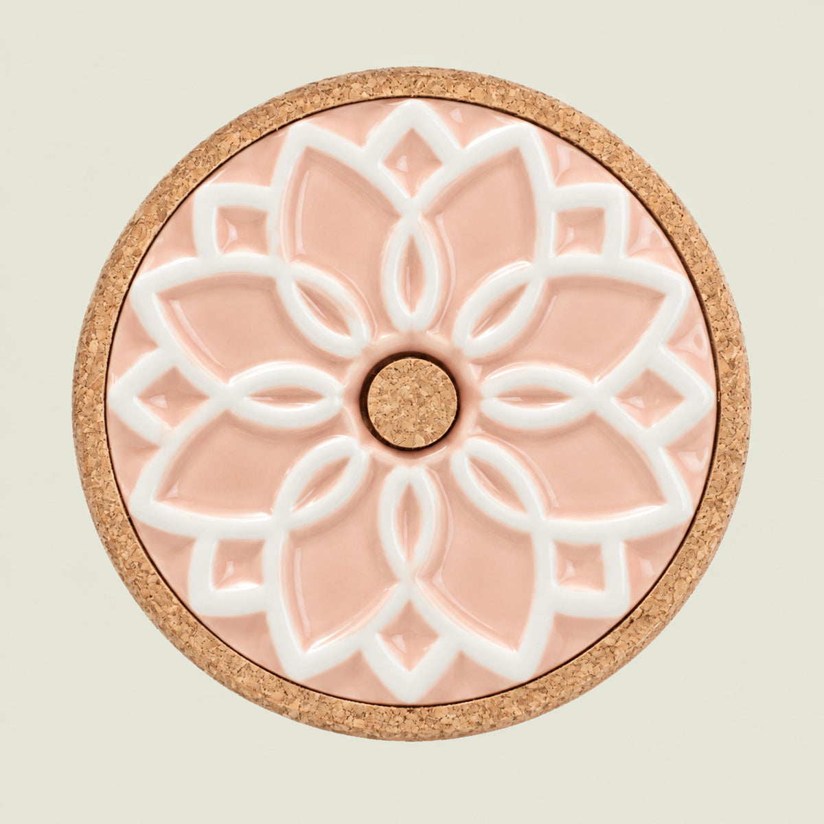 Ceramic Hot Pot Stand Elvira - Pink