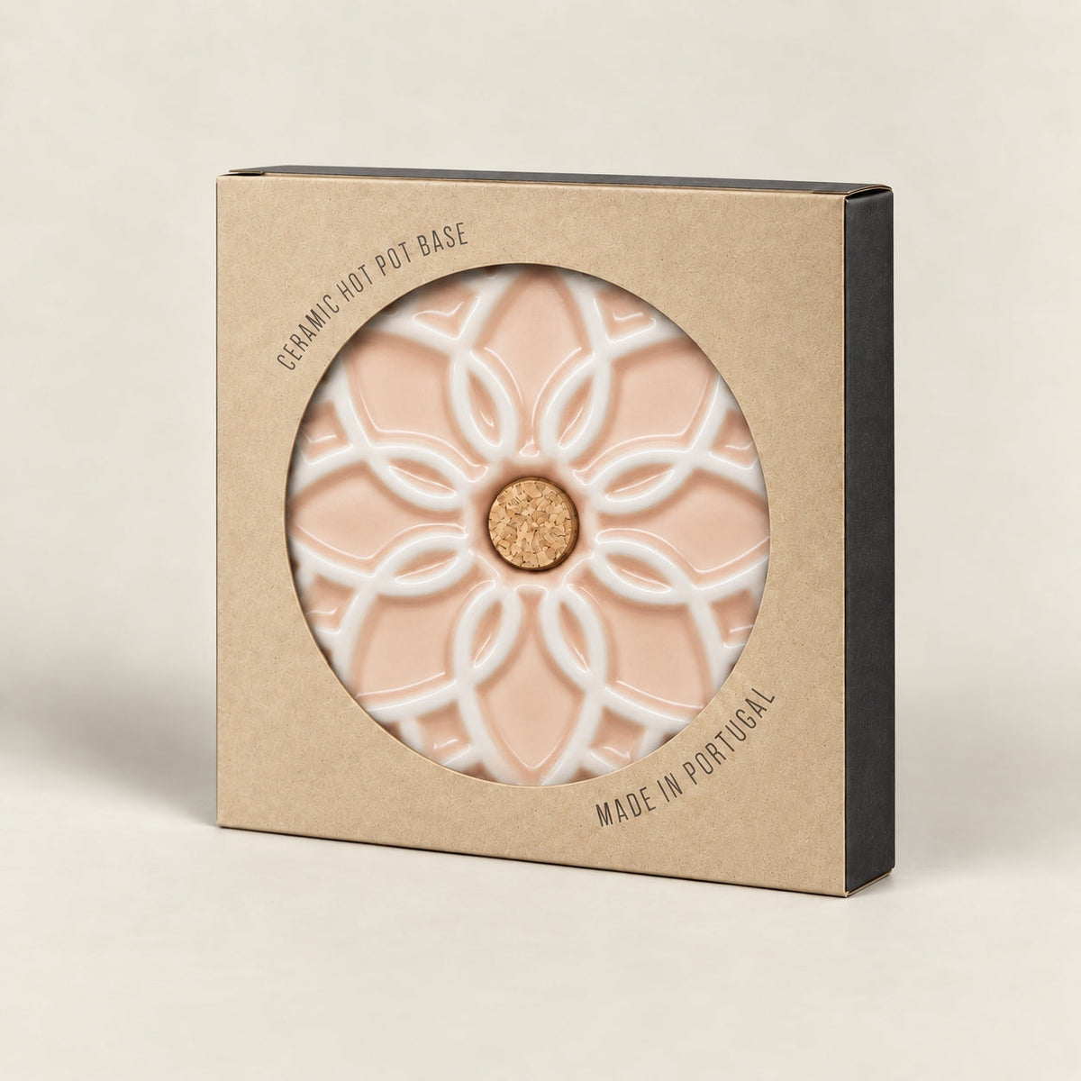 Ceramic Hot Pot Stand Elvira - Pink