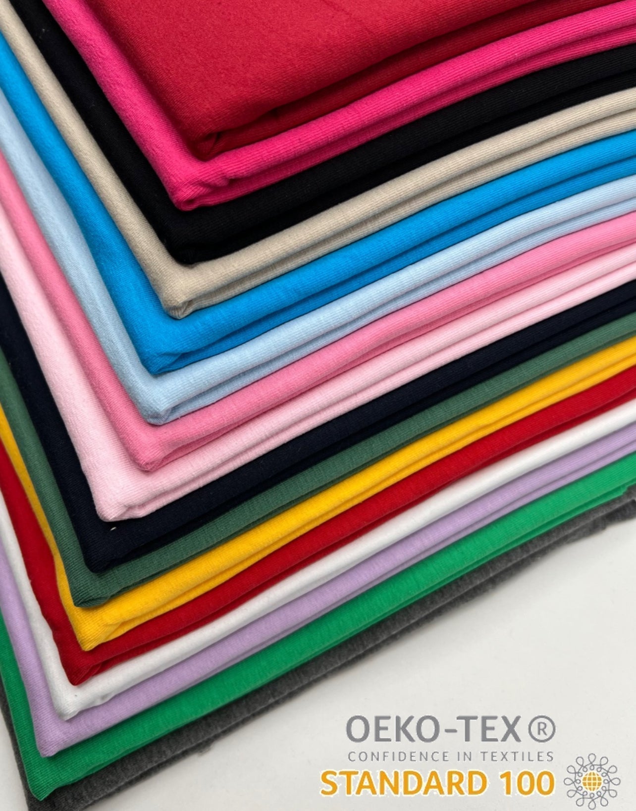Cerise Cotton Stretch Jersey 200 GSM 95/5 Lycra 4 Way Stretch