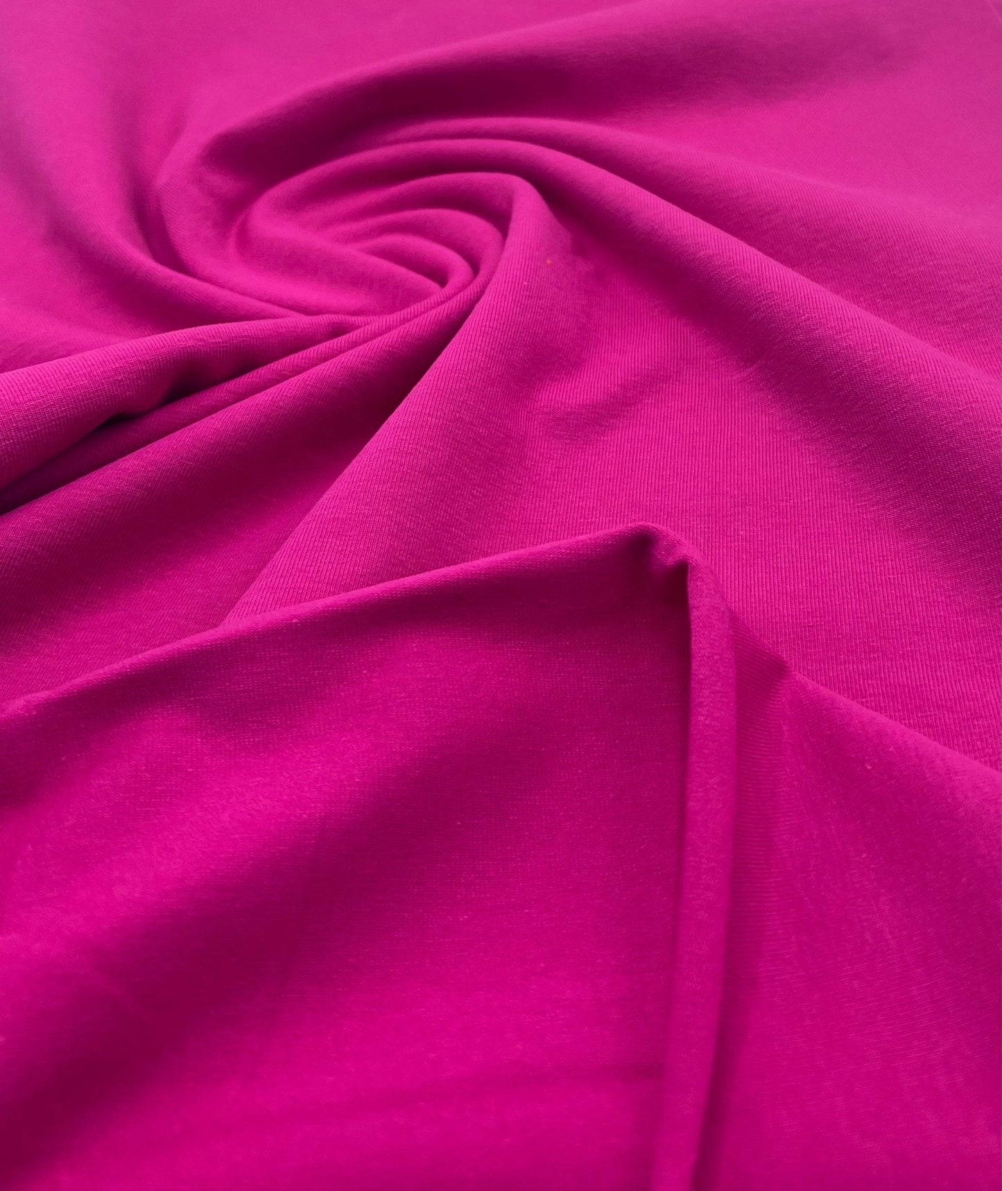 Cerise Cotton Stretch Jersey 240 GSM 92/8 Lycra 4 Way Stretch
