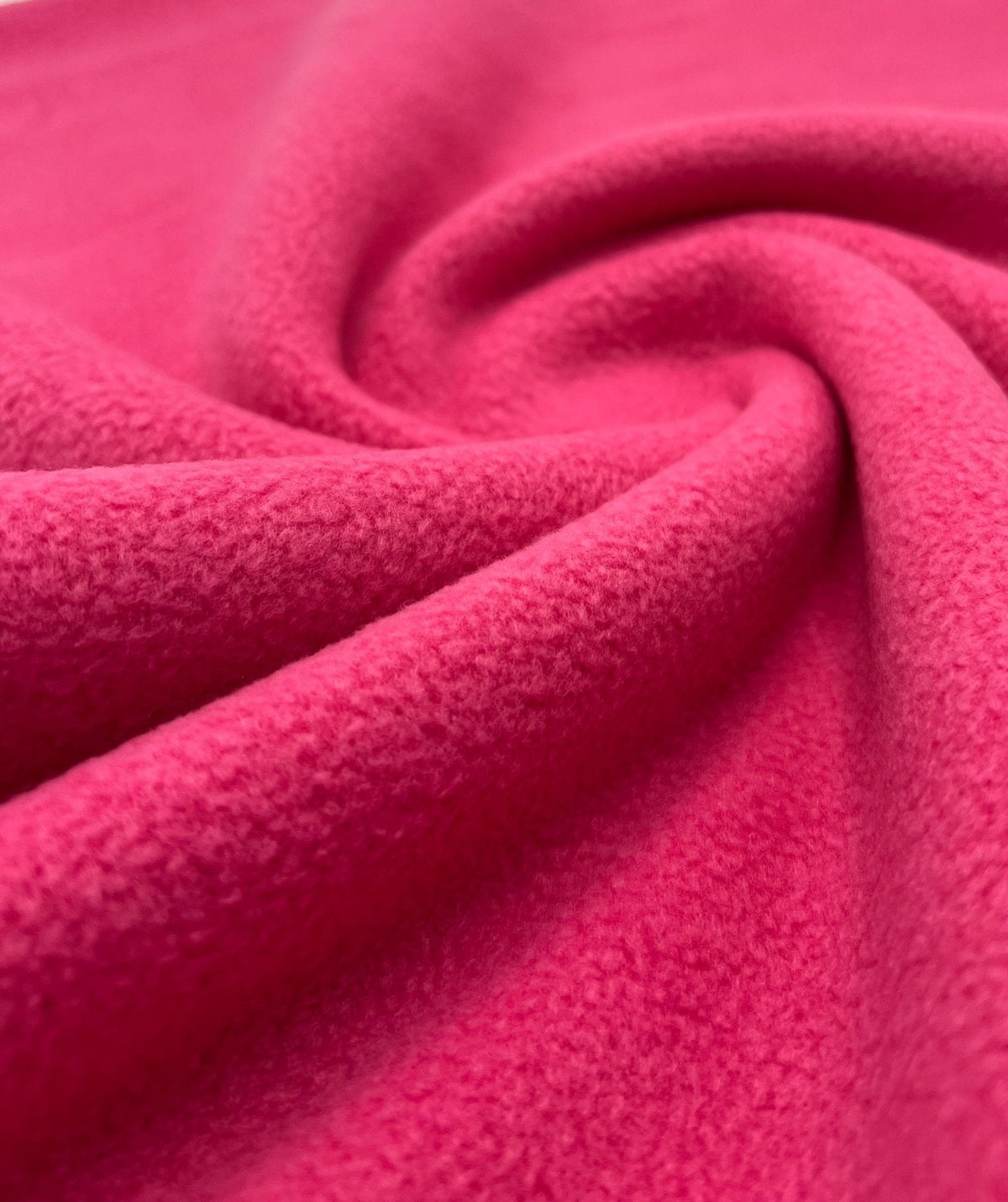 Cerise Plain Anti-Pil Polar Fleece Fabric Blanket Loungewear