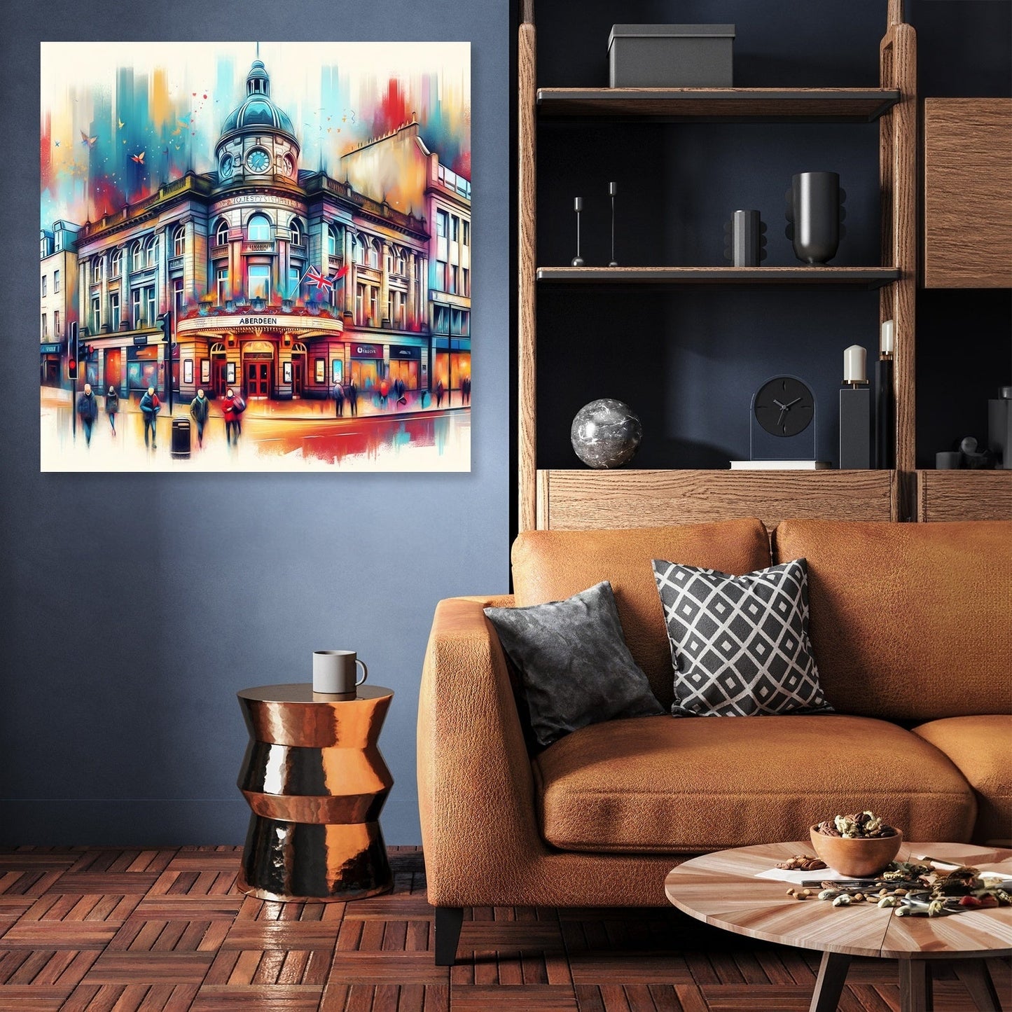 Aberdeen His Majesty's Theatre Whimsy Canvas