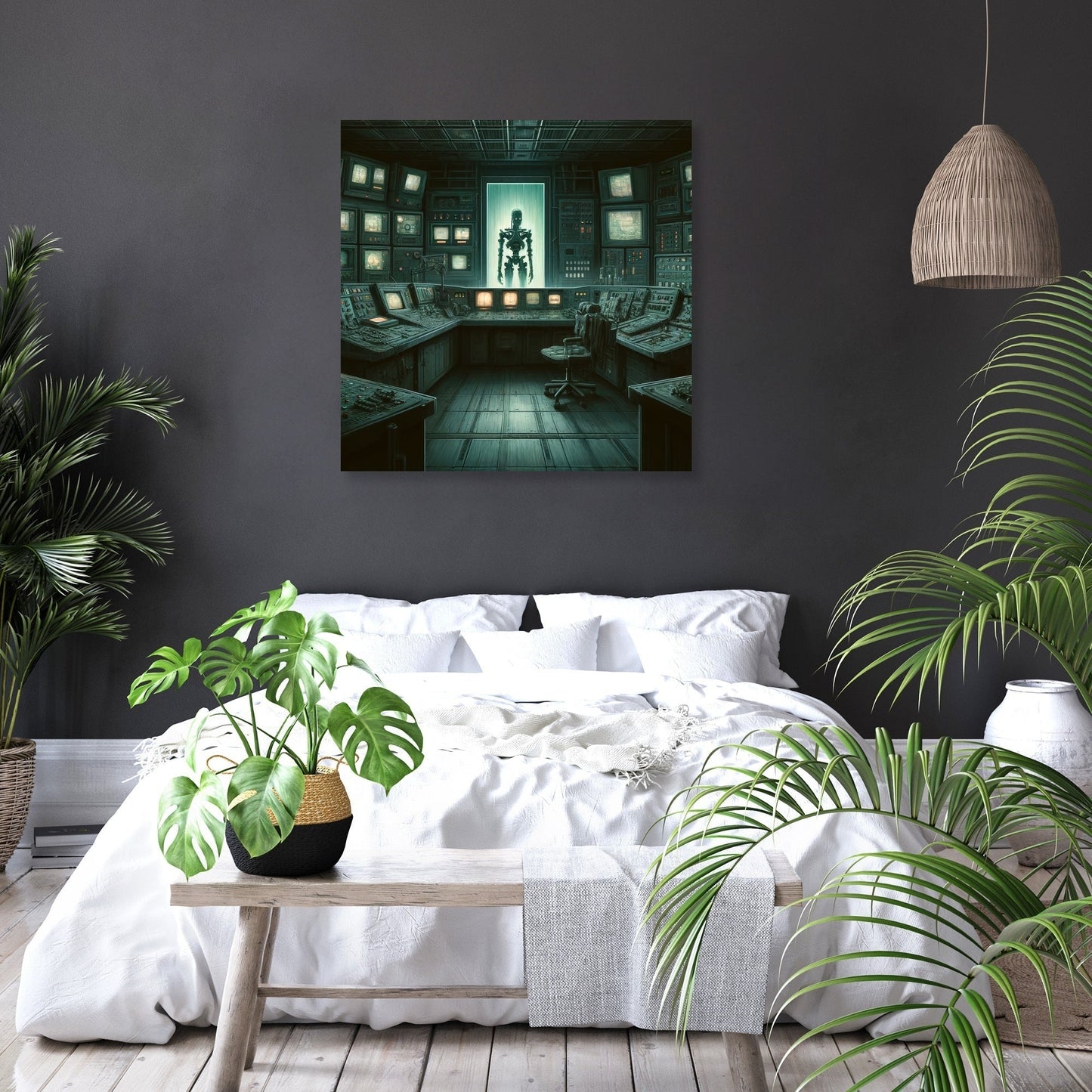 Sinister Control Room Canvas