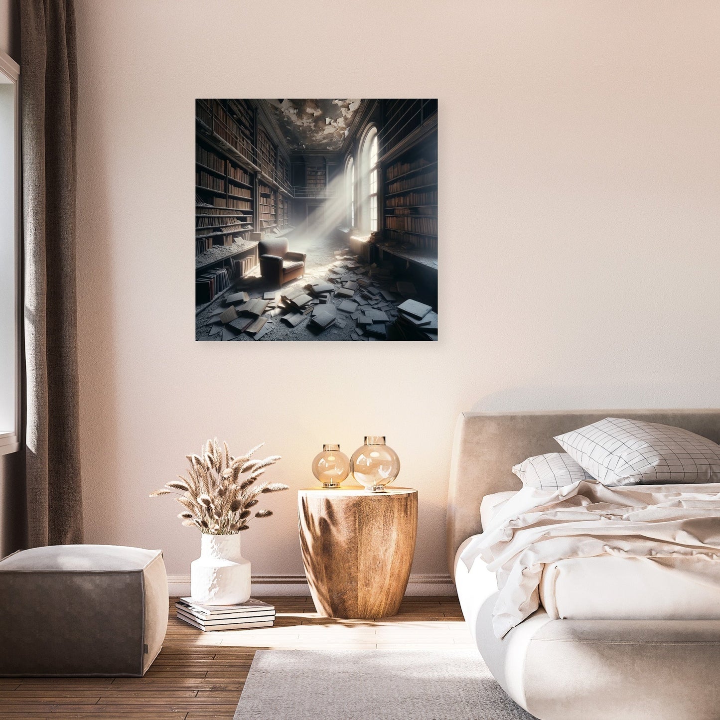 Dusty Library Canvas