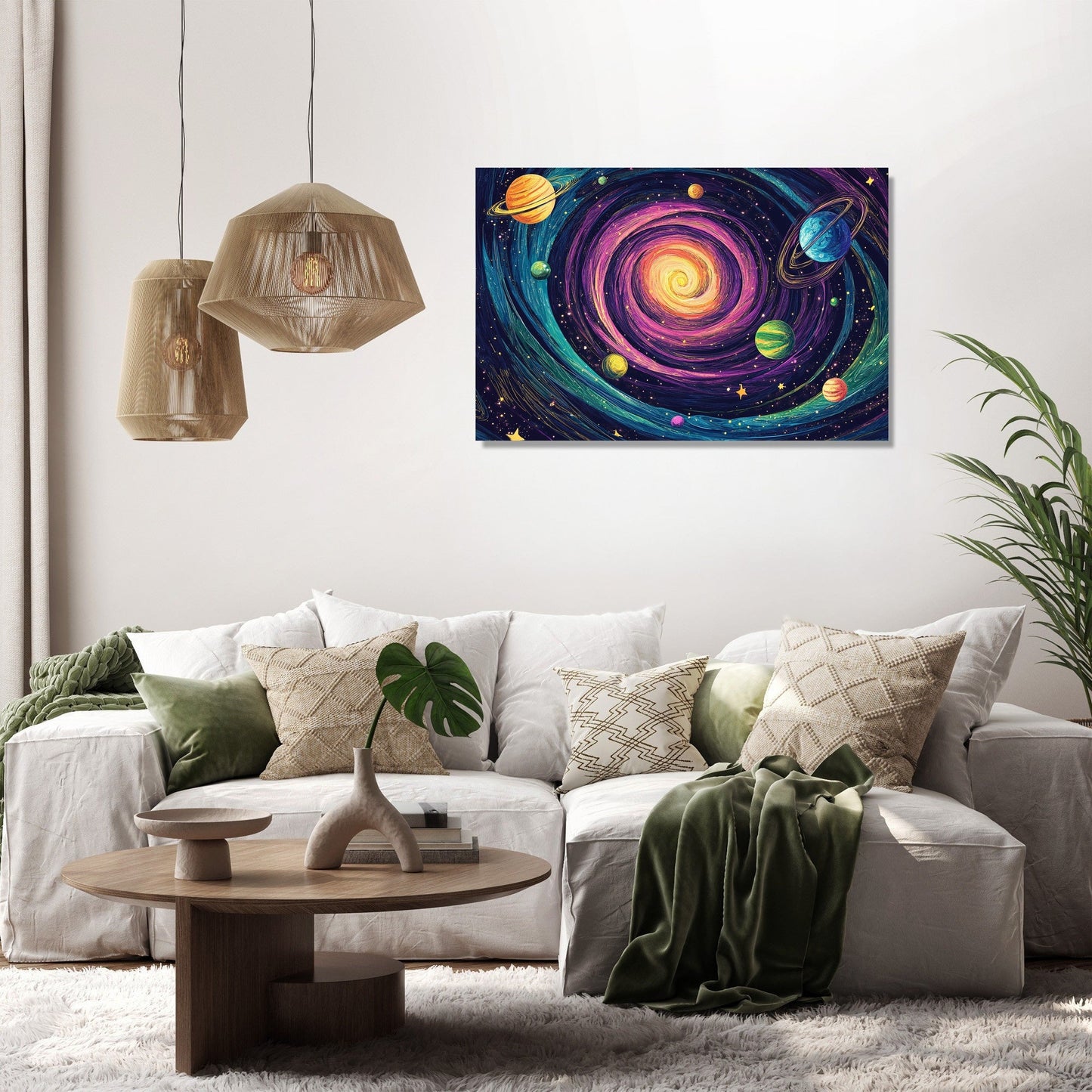 Celestial Symphony Canvas