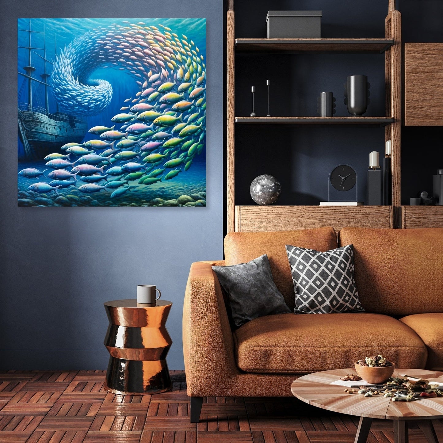 Aquatic Symphony Canvas