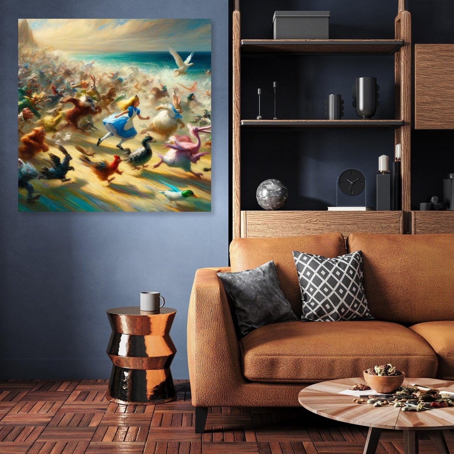 Whirlwind Caucus Race Canvas