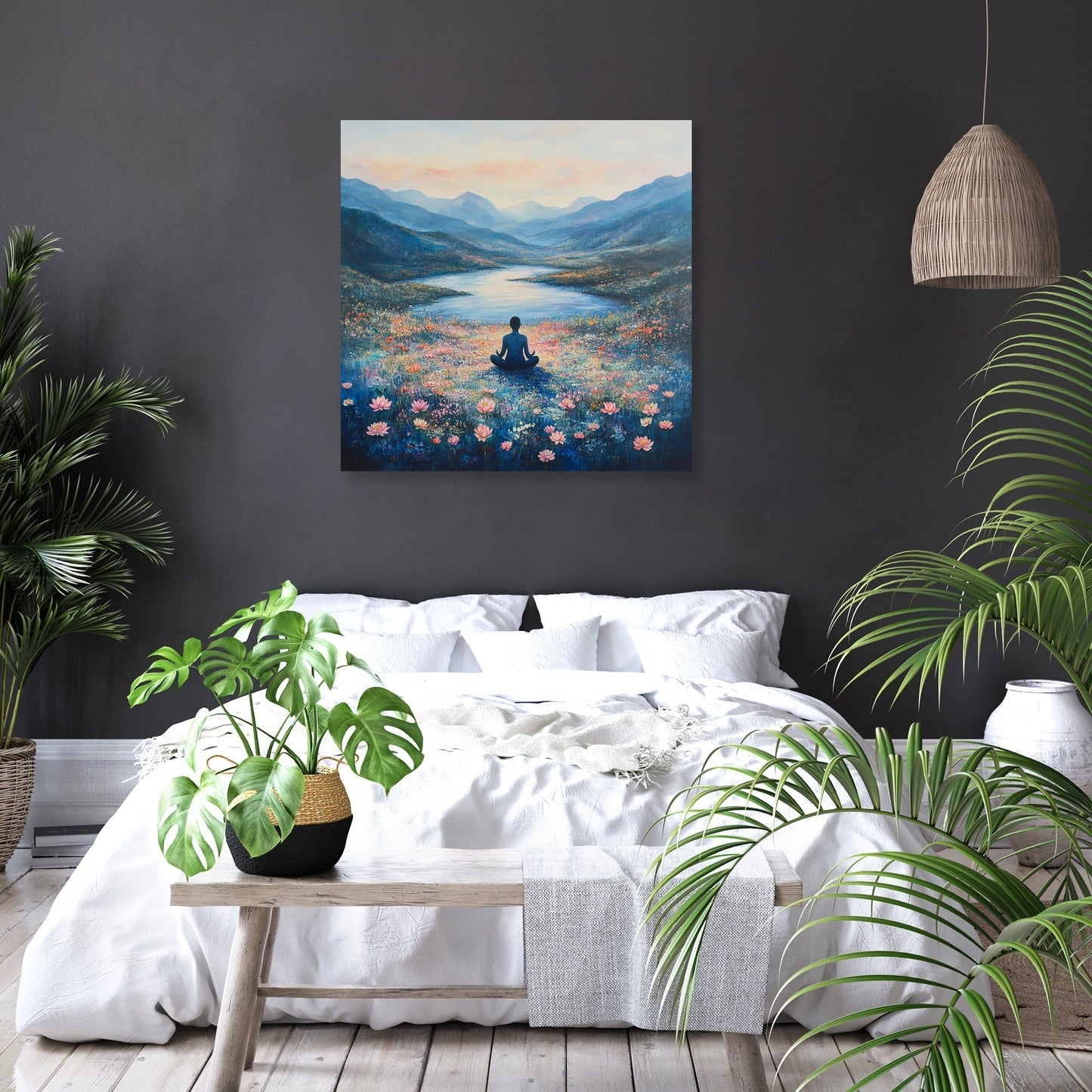 Meditation Harmony Canvas