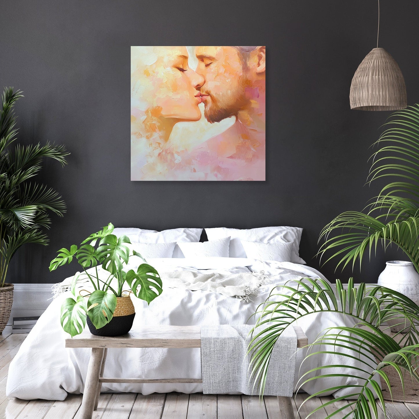Kiss Intimacy Canvas