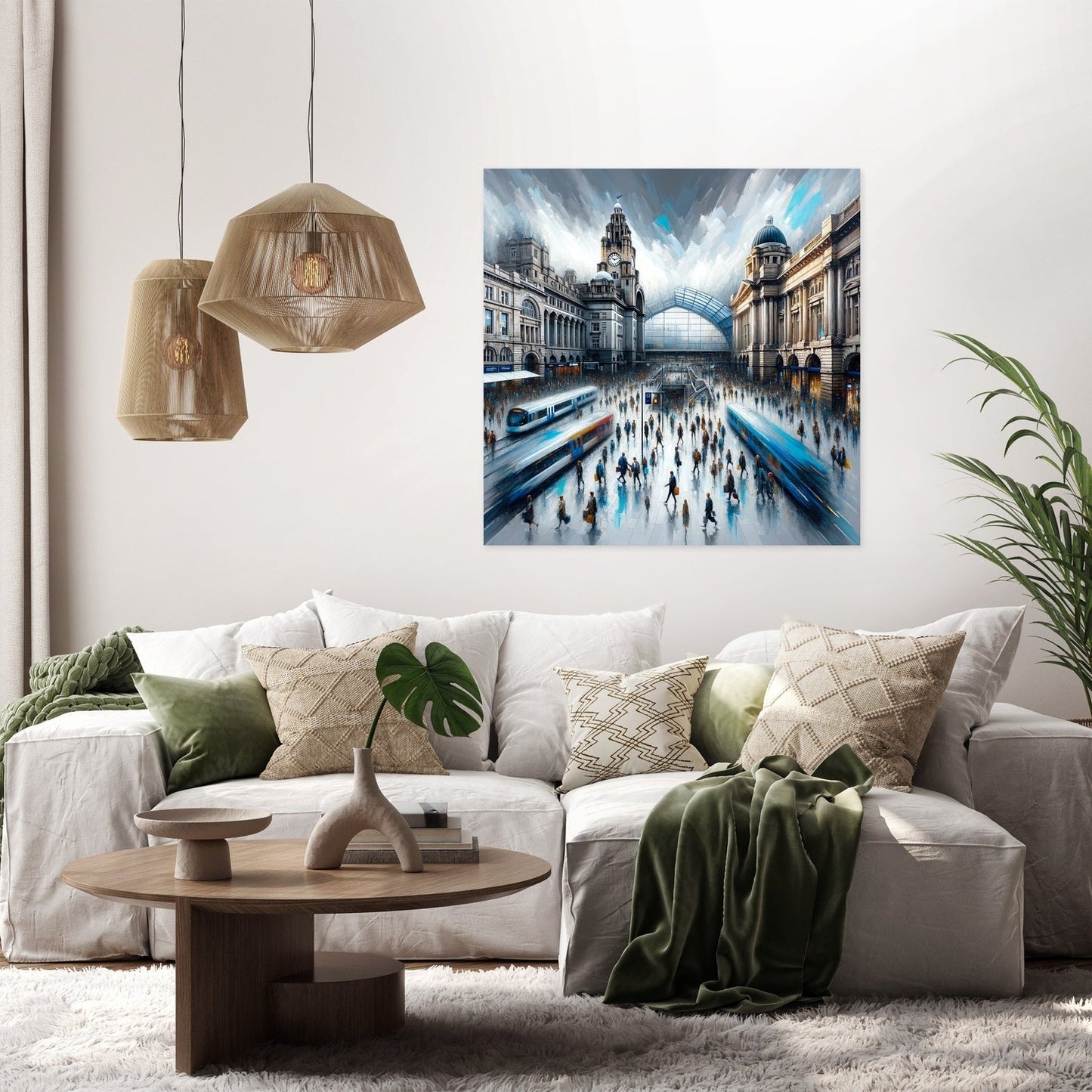 Liverpool Lime Street Passage Canvas