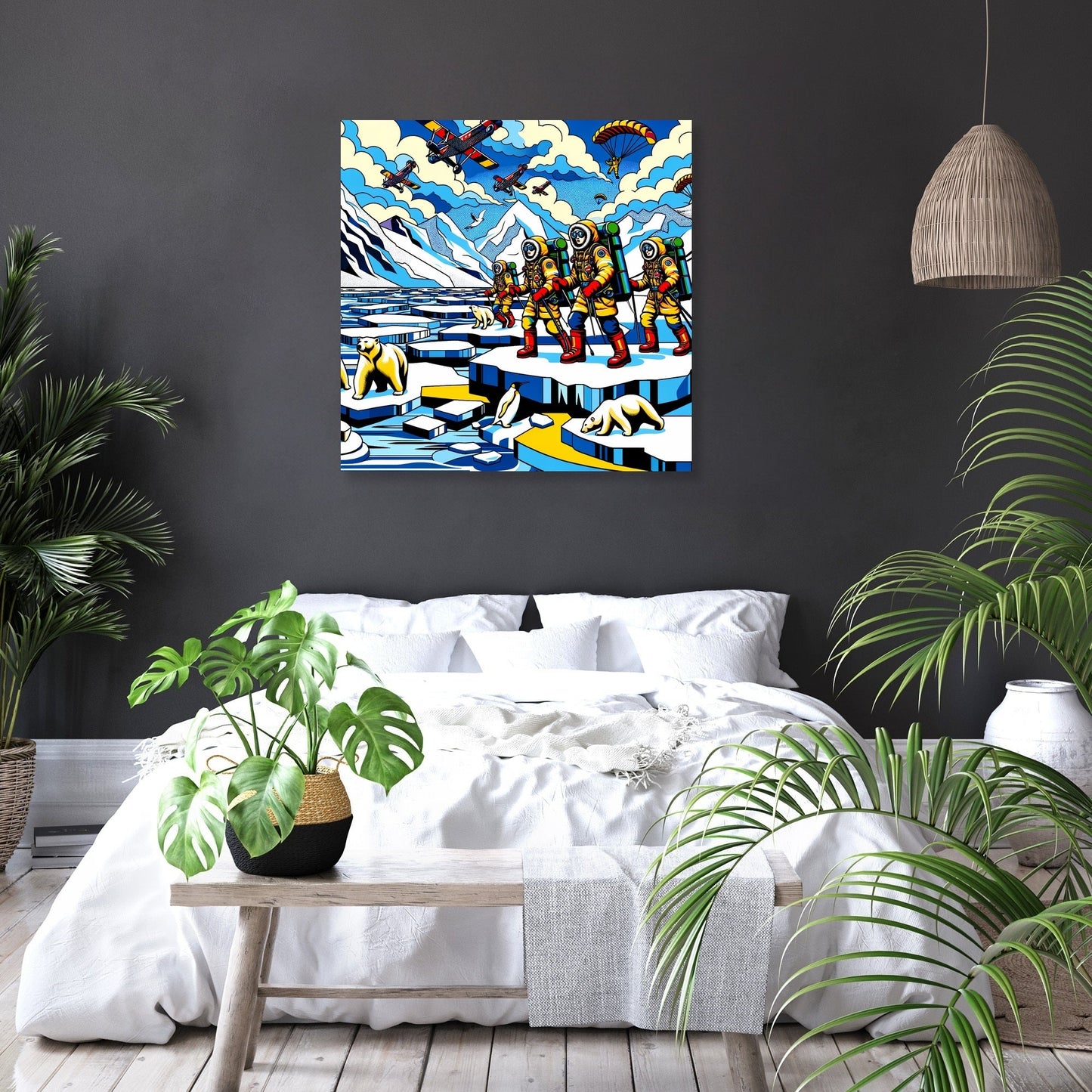 Polar Expedition Pop Canvas