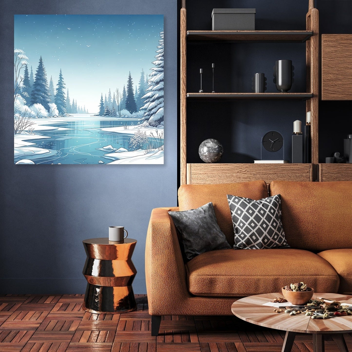 Winter Tranquility Canvas