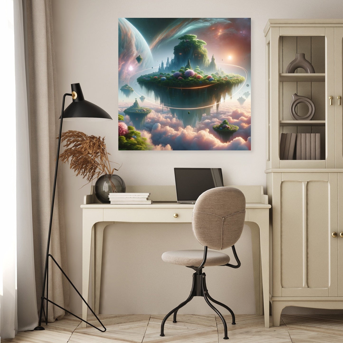 Floating Oasis Canvas