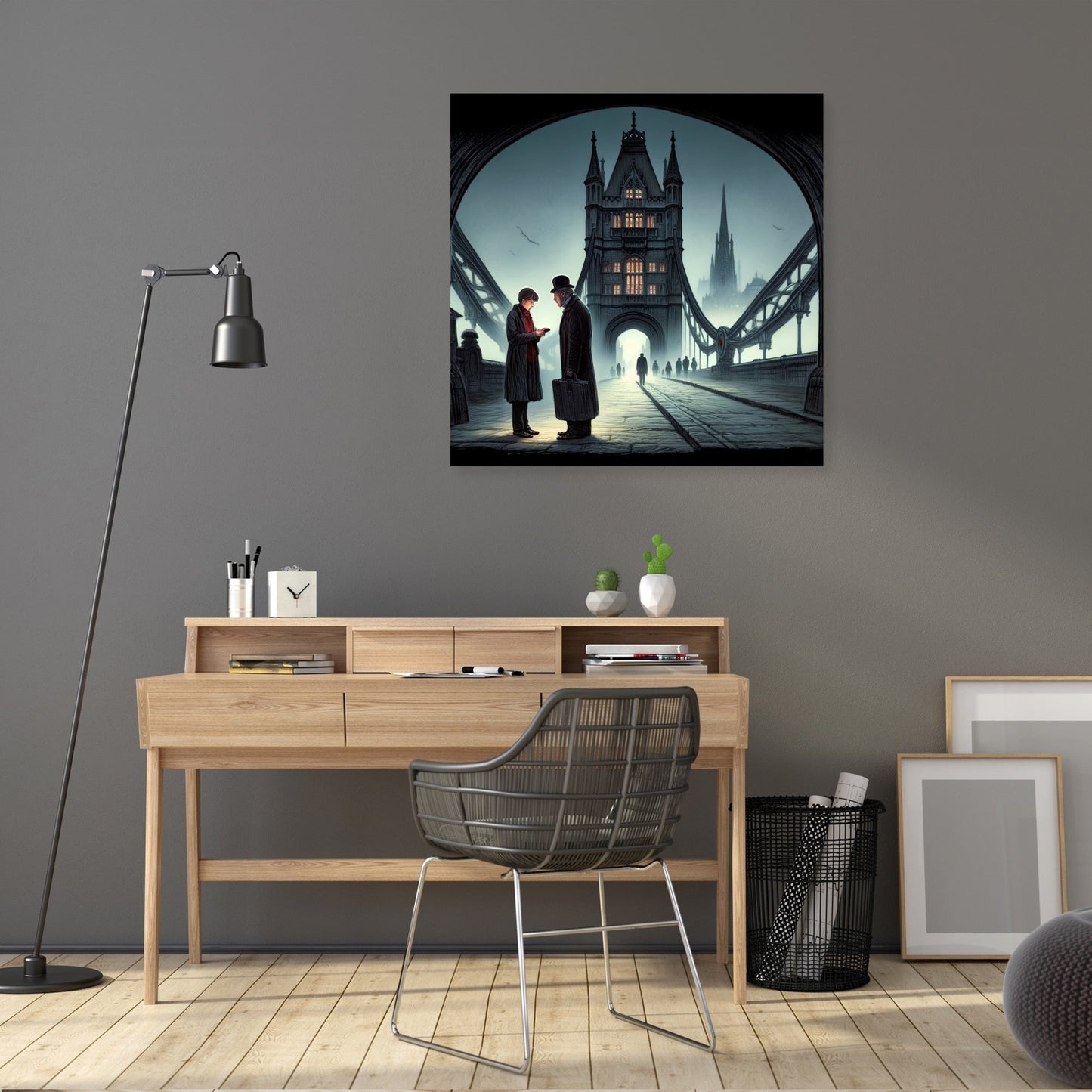 Whispered Secrets on London Bridge Canvas