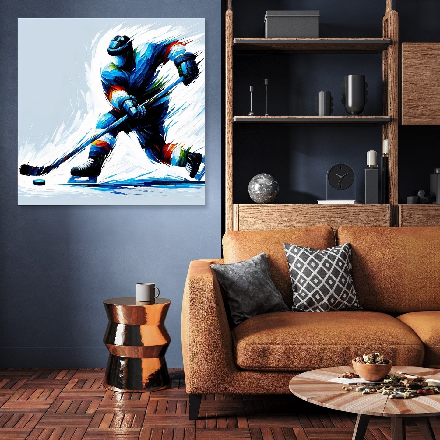 Icy Shot Canvas