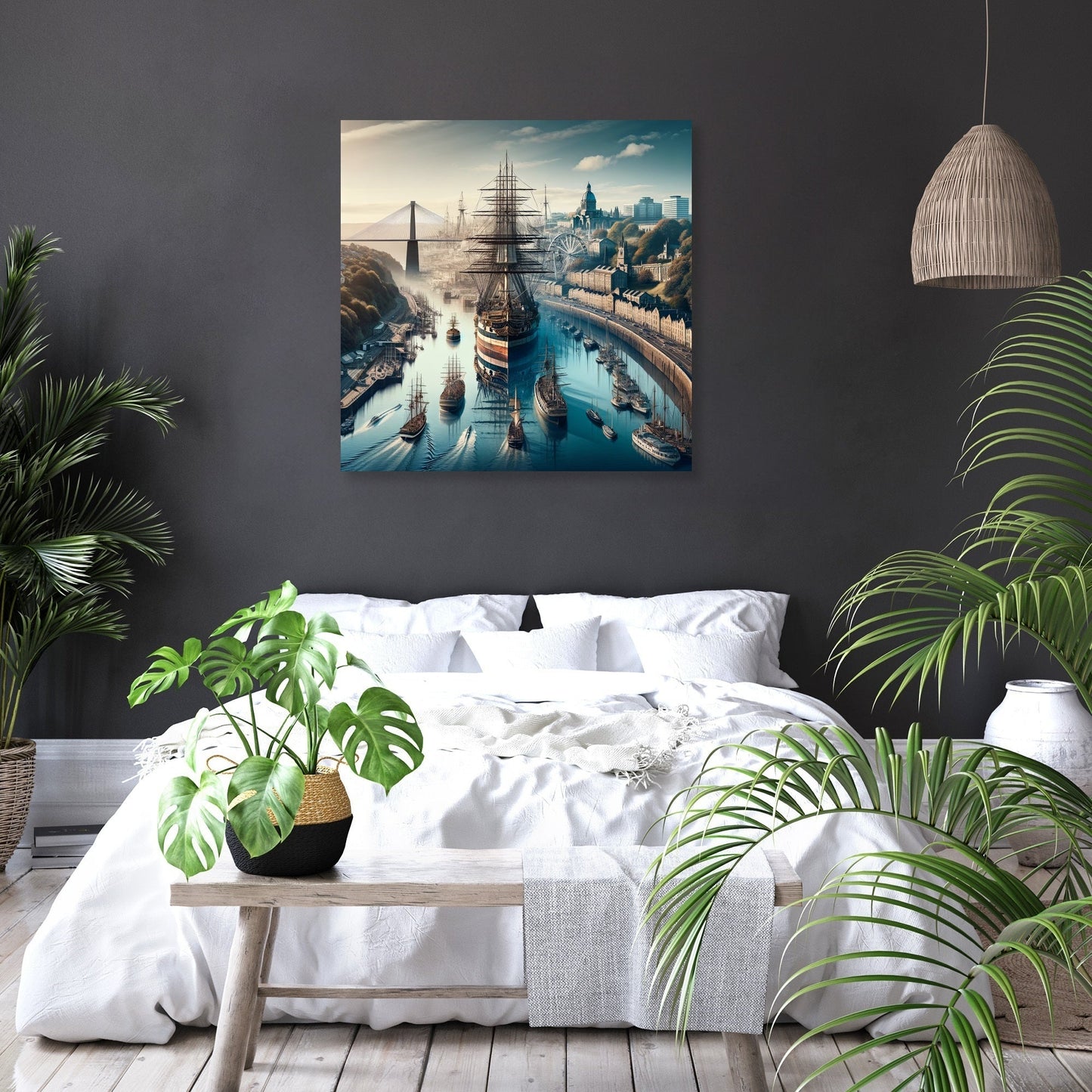 Panoramic Bristol Canvas