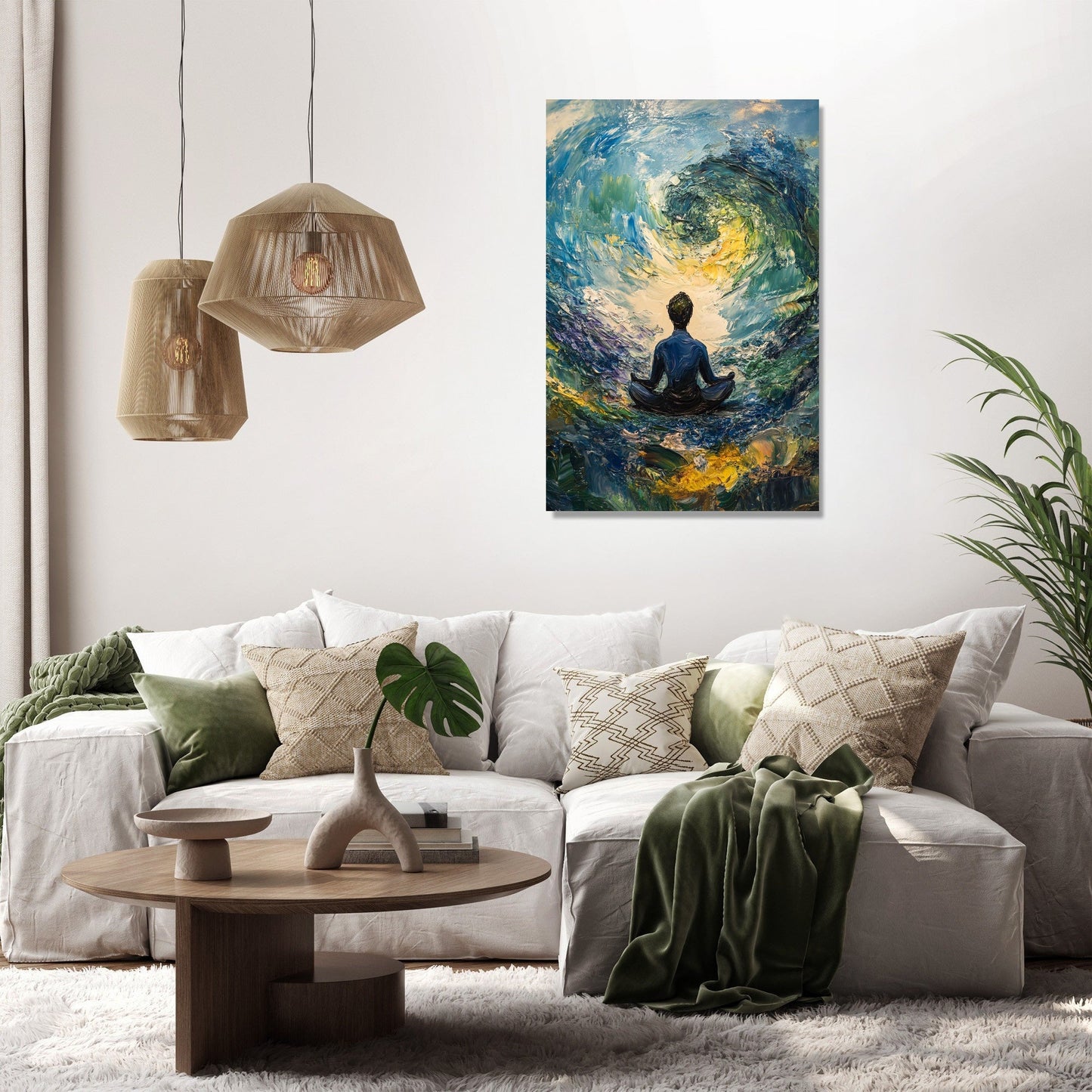 Meditative Tranquillity Canvas