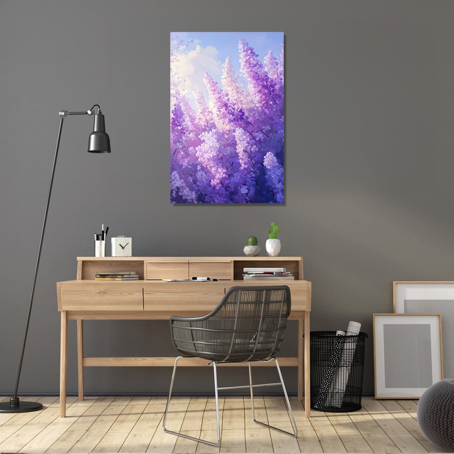 Lilac Harmony Canvas