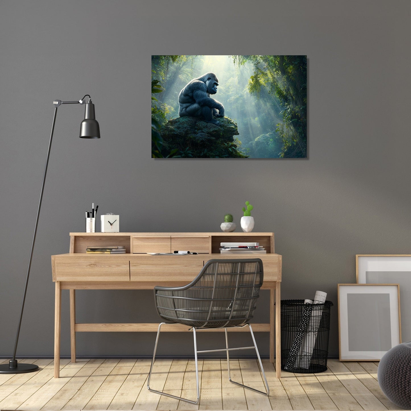 Silverback Reflections Canvas