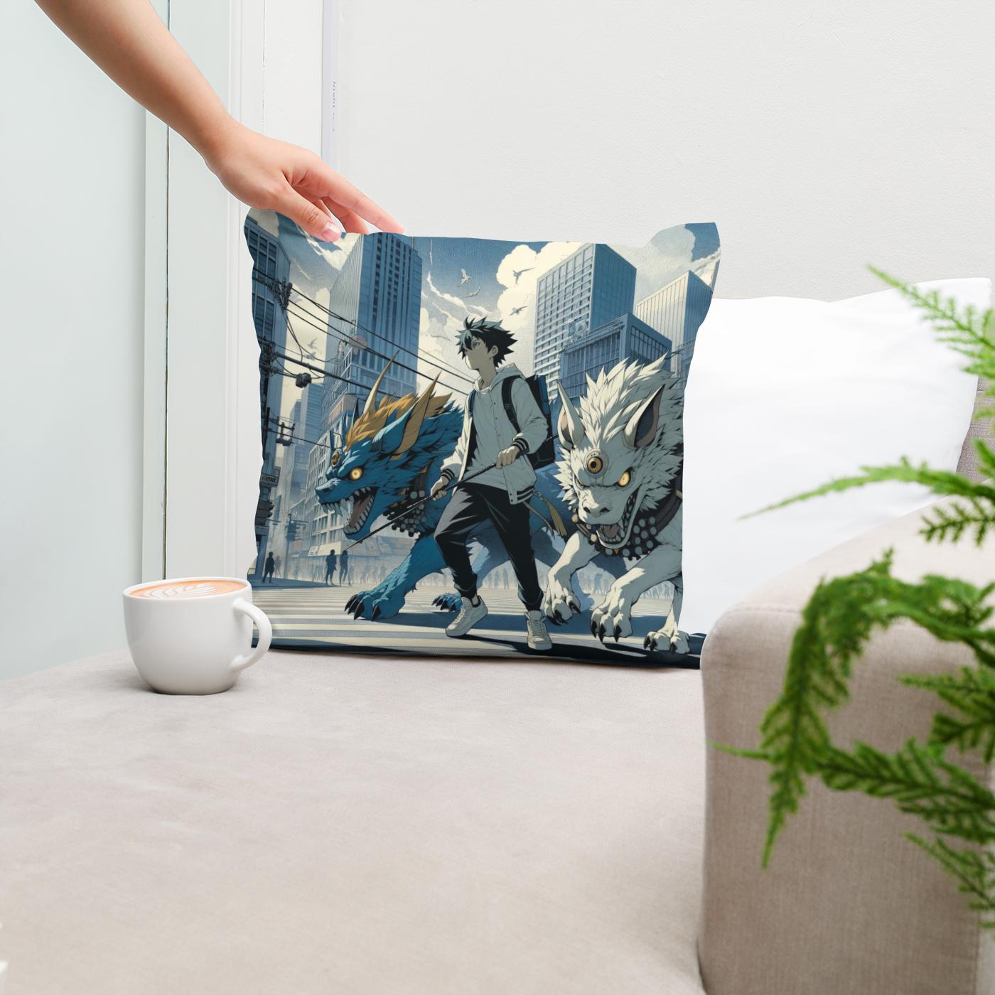 Metropolitan Beast Companions Cotton Cushion