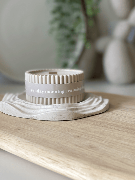 Chamomile Luxury Soy Candle – Relaxing Scandi-Inspired Fragrance