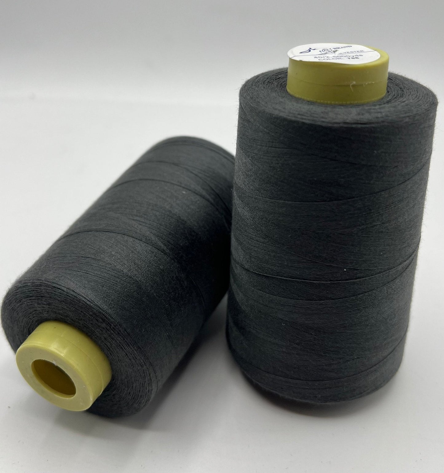 Charcoal Grey Sewing Thread Spun Polyester 120's Overlocking 5000 Yards