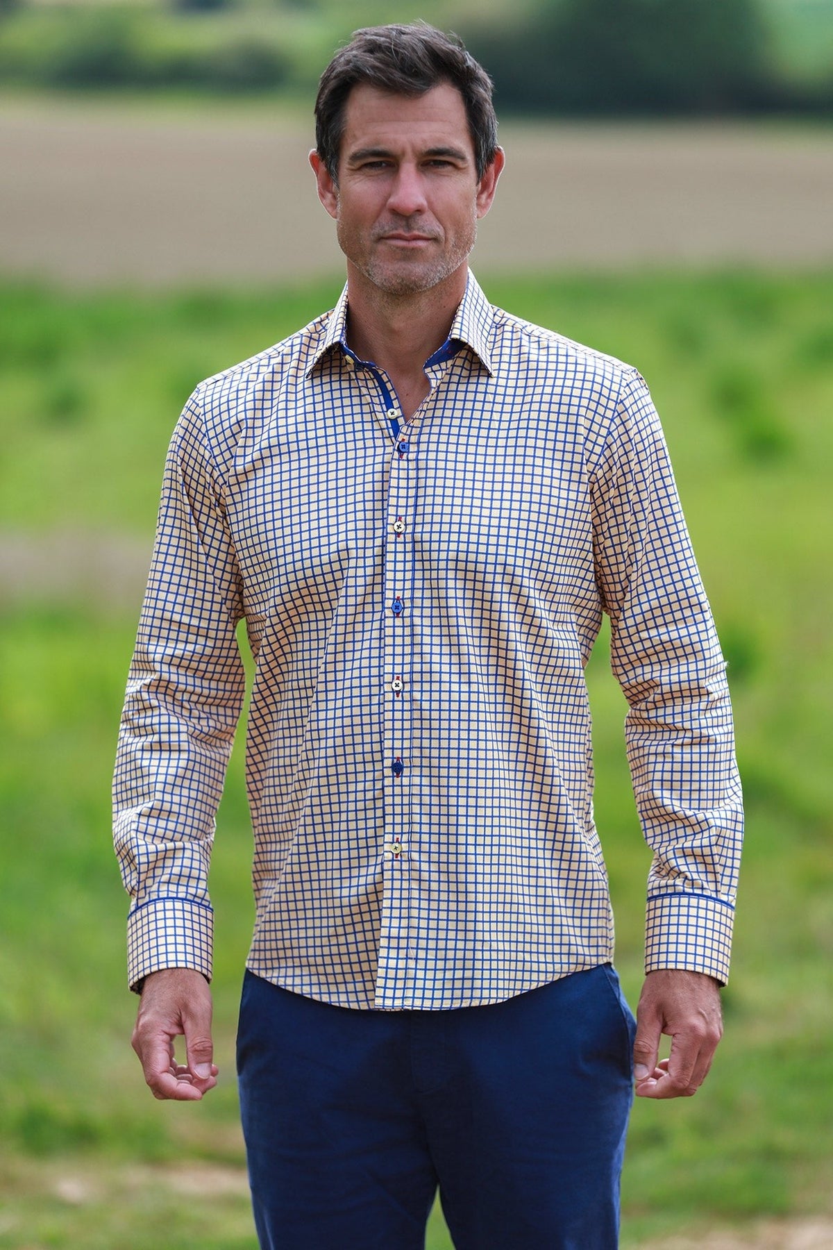 Classic Check Print Shirt