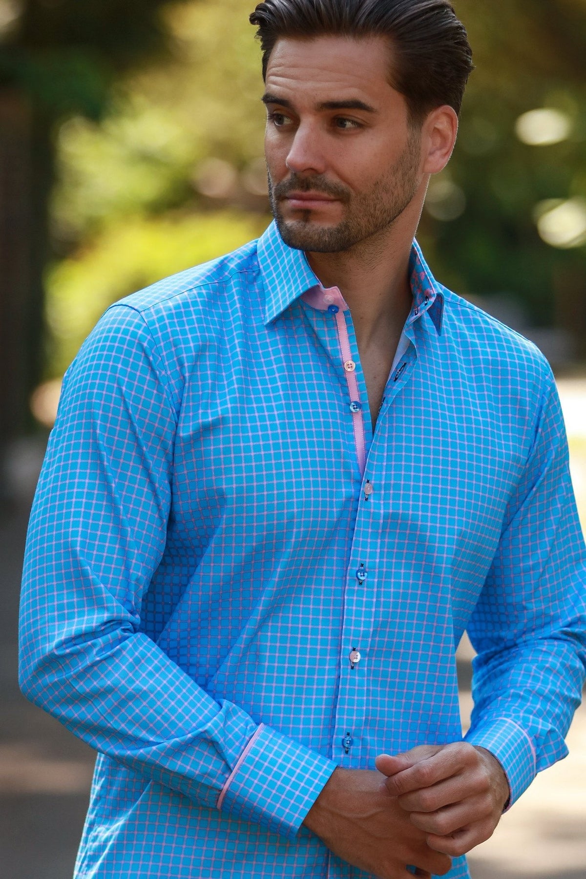 Classic Check Print Shirt