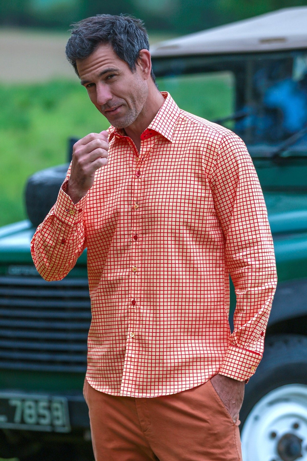 Classic Check Print Shirt