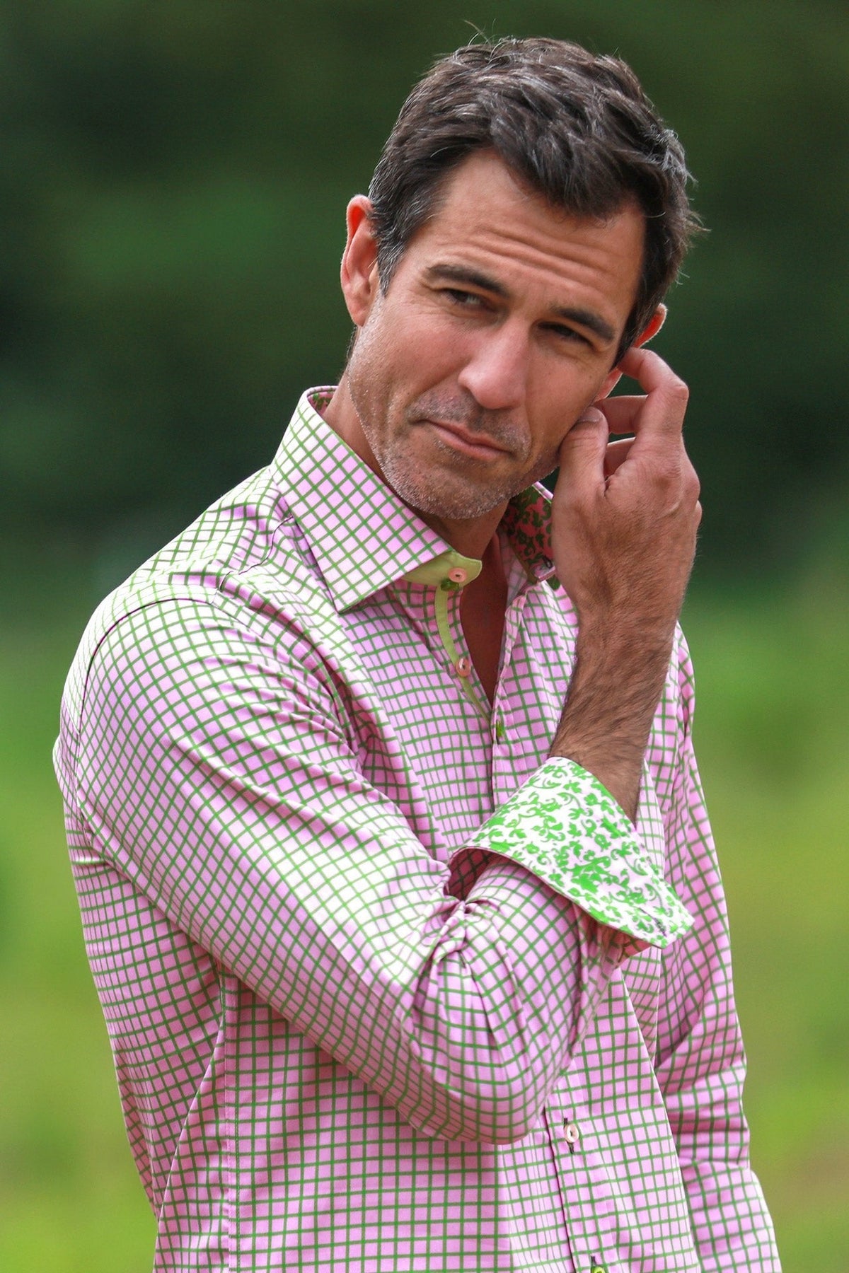 Classic Check Print Shirt