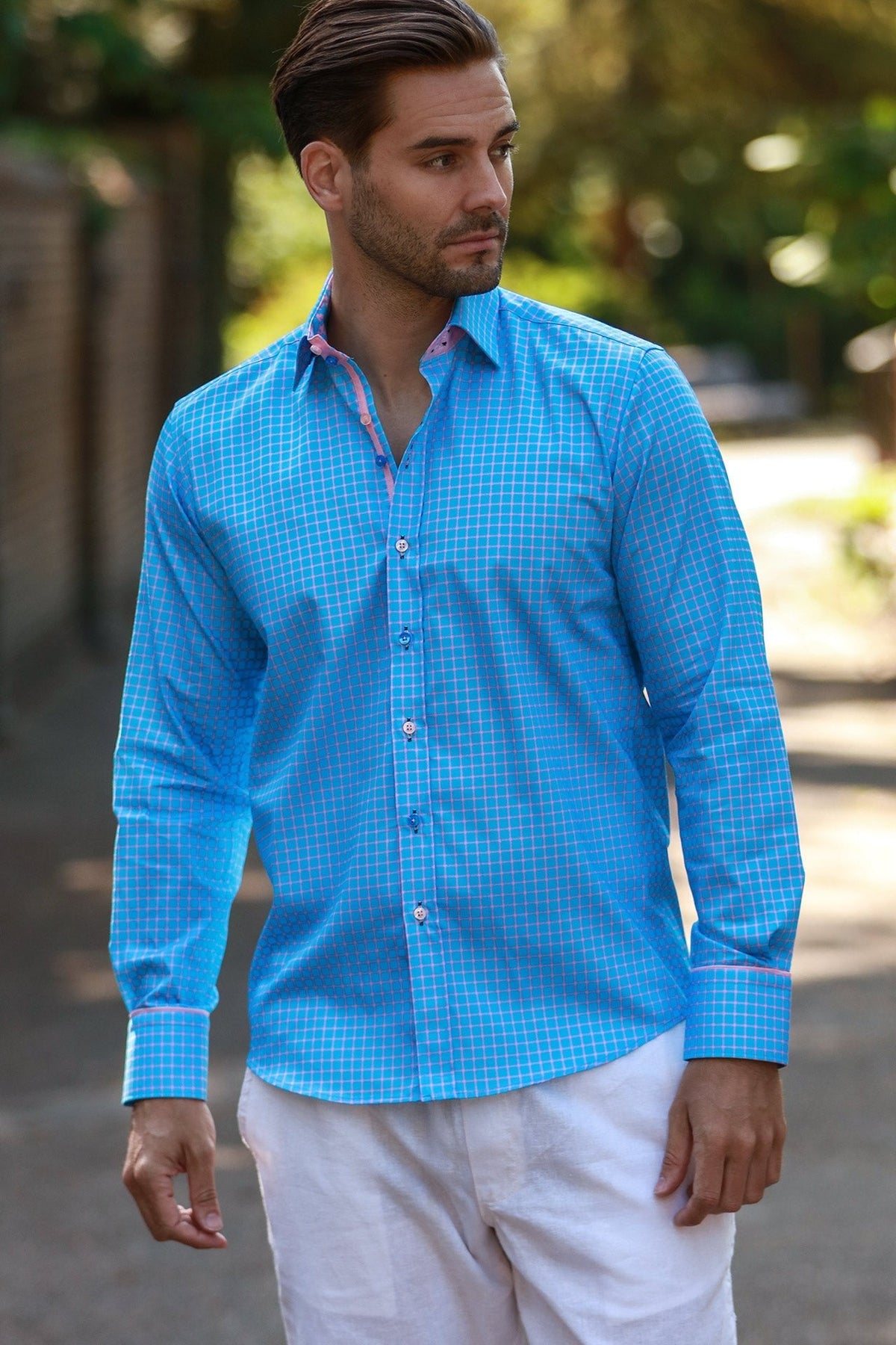 Classic Check Print Shirt
