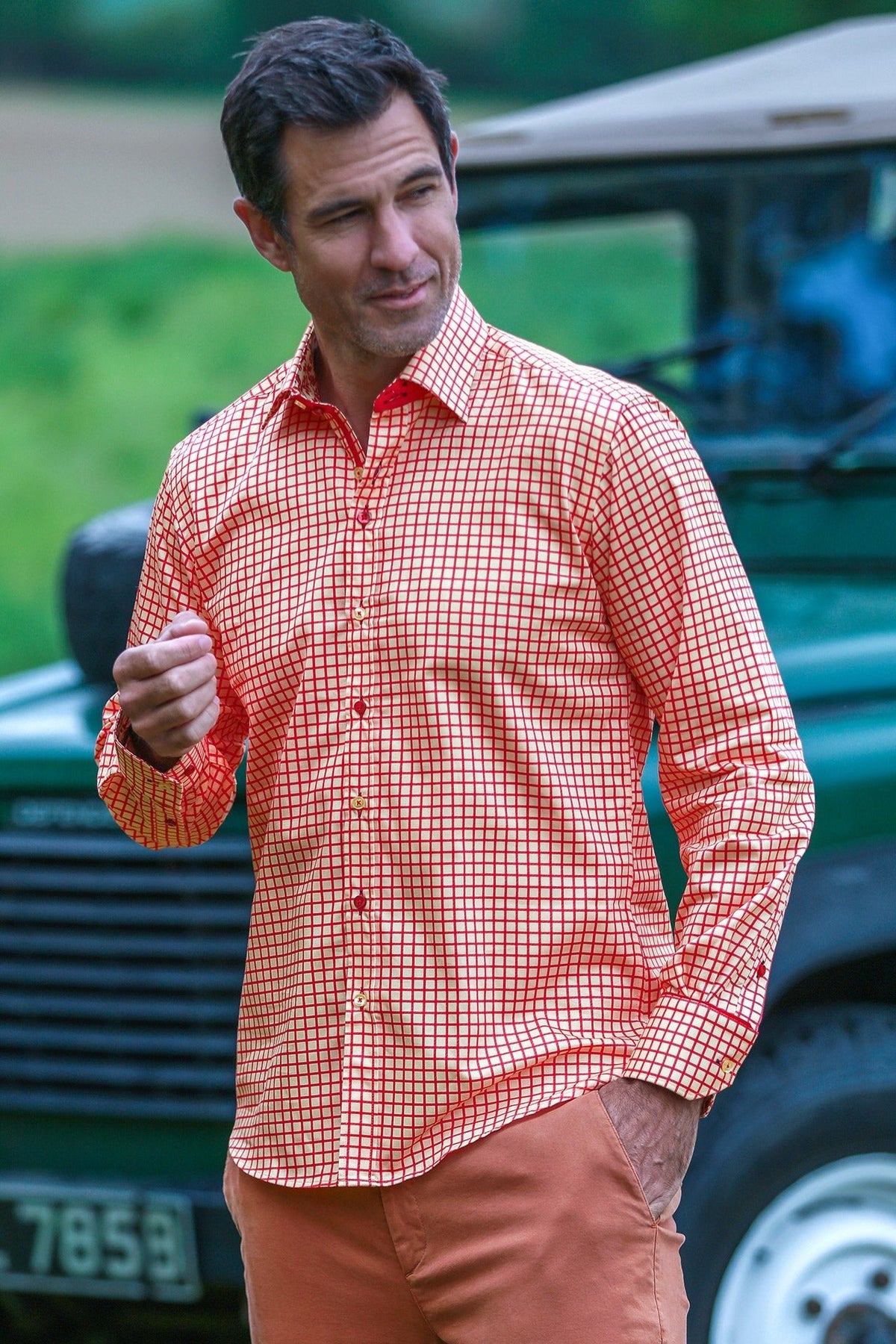 Classic Check Print Shirt