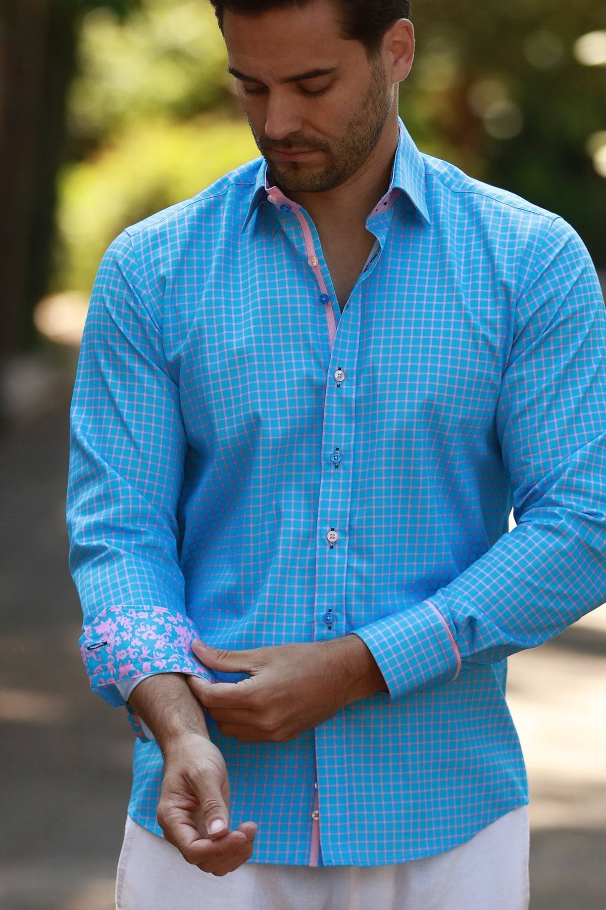Classic Check Print Shirt