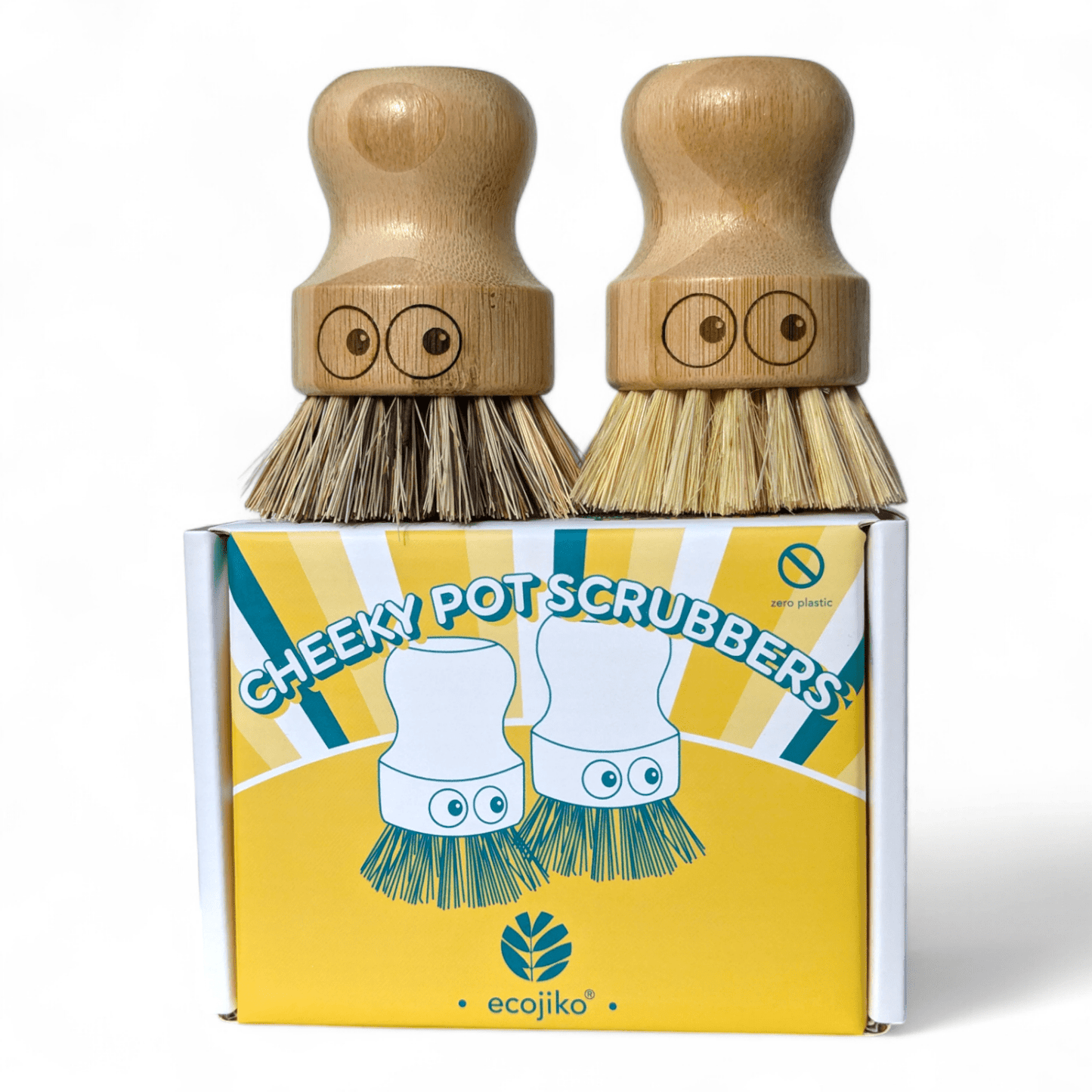 Pot Scrubbing Brushes | Set of 2