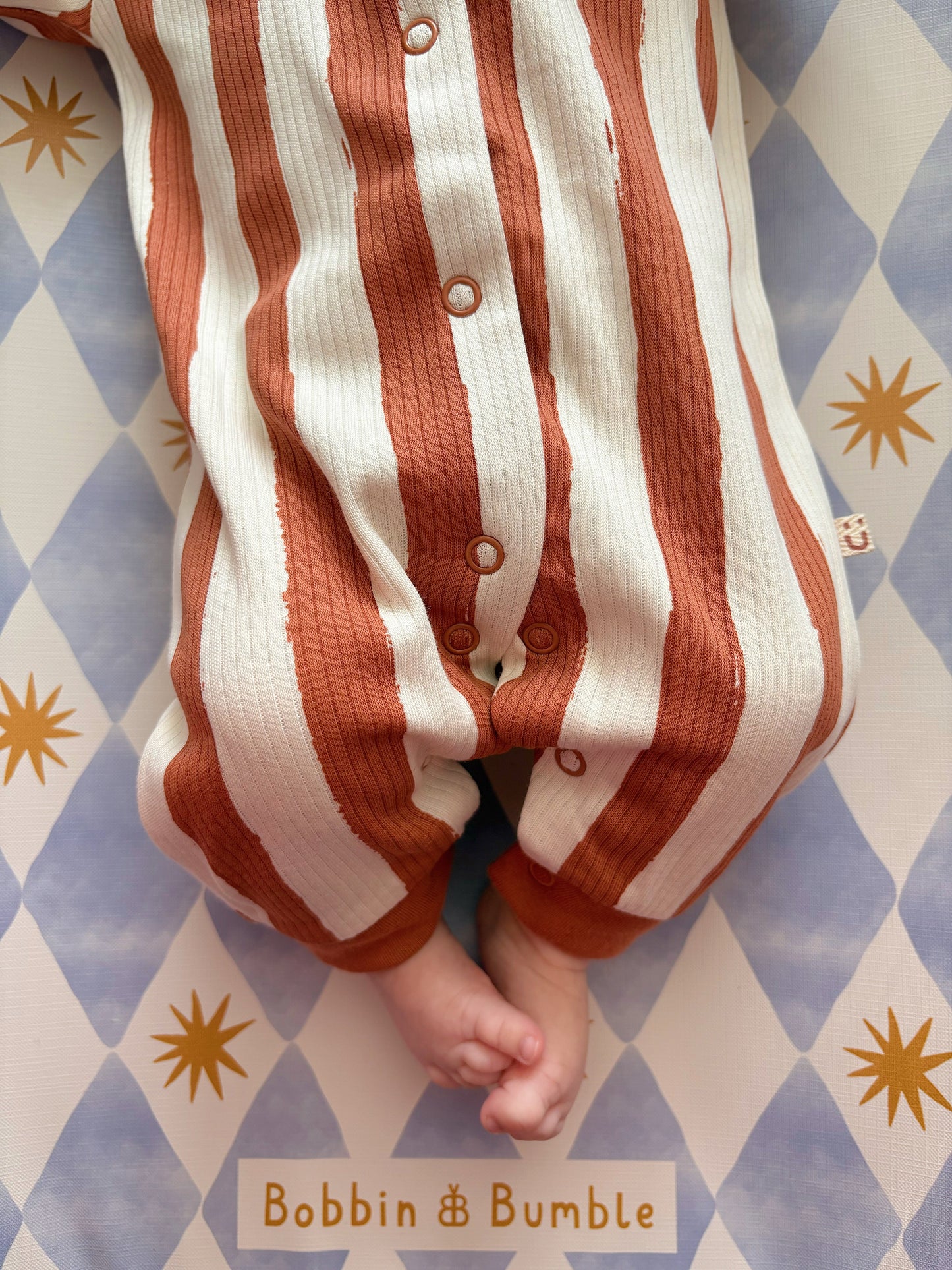 Standard Changing Mat - Blue Harlequin