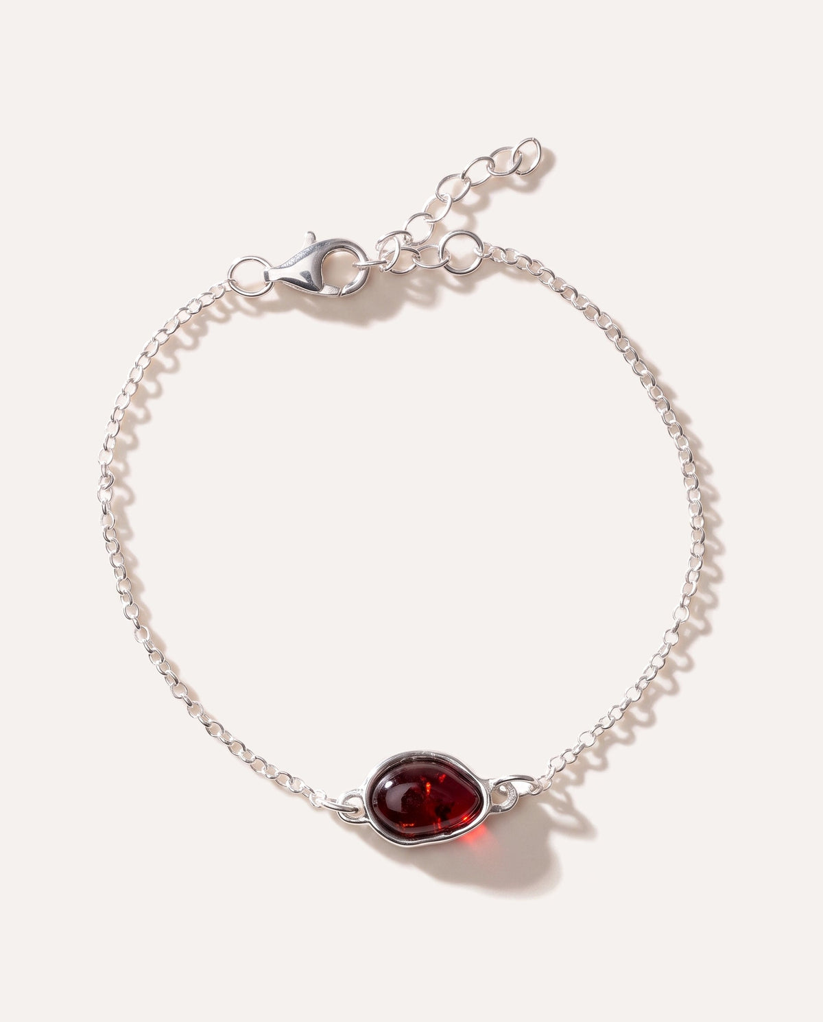 Cherry Amber ELEMENT Link Chain Bracelet