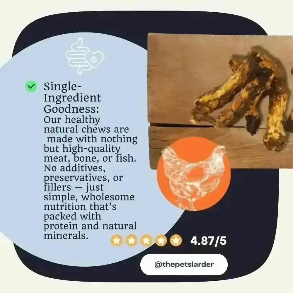 Chicken Neck Natural Meat Chew For Dogs