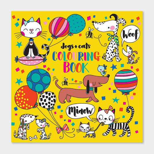 Children’s Dogs & Cats Colouring Book for Animal Lovers