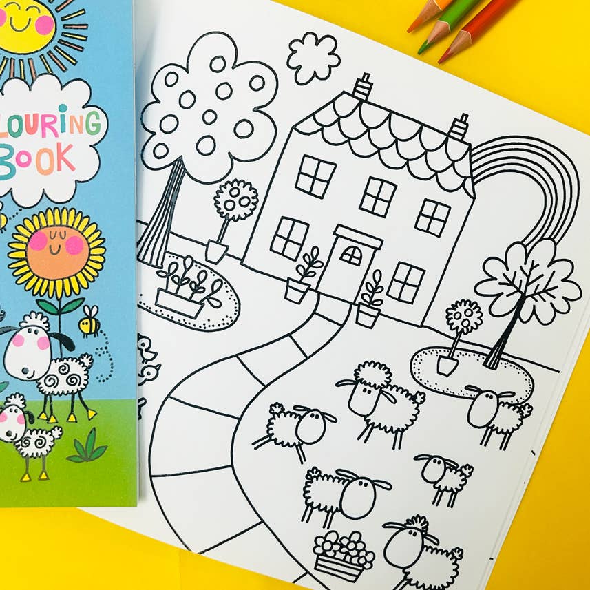 Children’s On The Farm Colouring Book for Animal Lovers