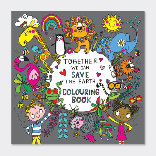 Children’s Save the Earth Colouring Book for Creative Learning