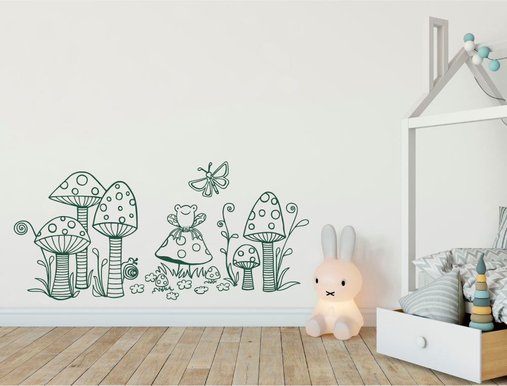 Childrens Woodland Wall Sticker