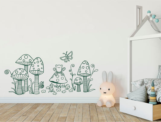 Childrens Woodland Wall Sticker