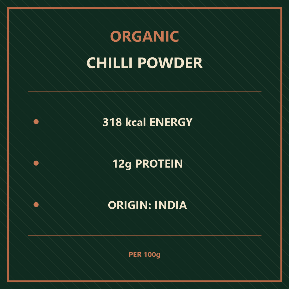 Infinity Foods Organic Chilli Powder (Mirchi)