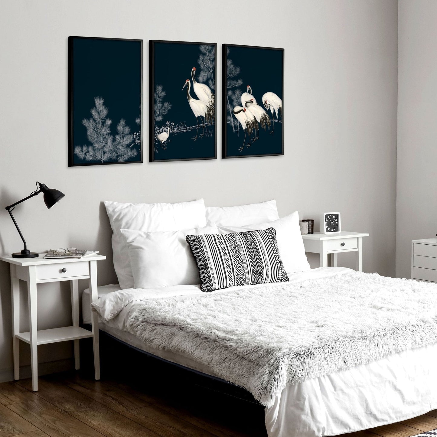 Chinese Art Wall Decor | Set of 3 Asian Inspired Wall art Prints